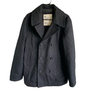 American Eagle Outfitters Wool Blend Pea Coat AEO Women’s Size Medium Blazer